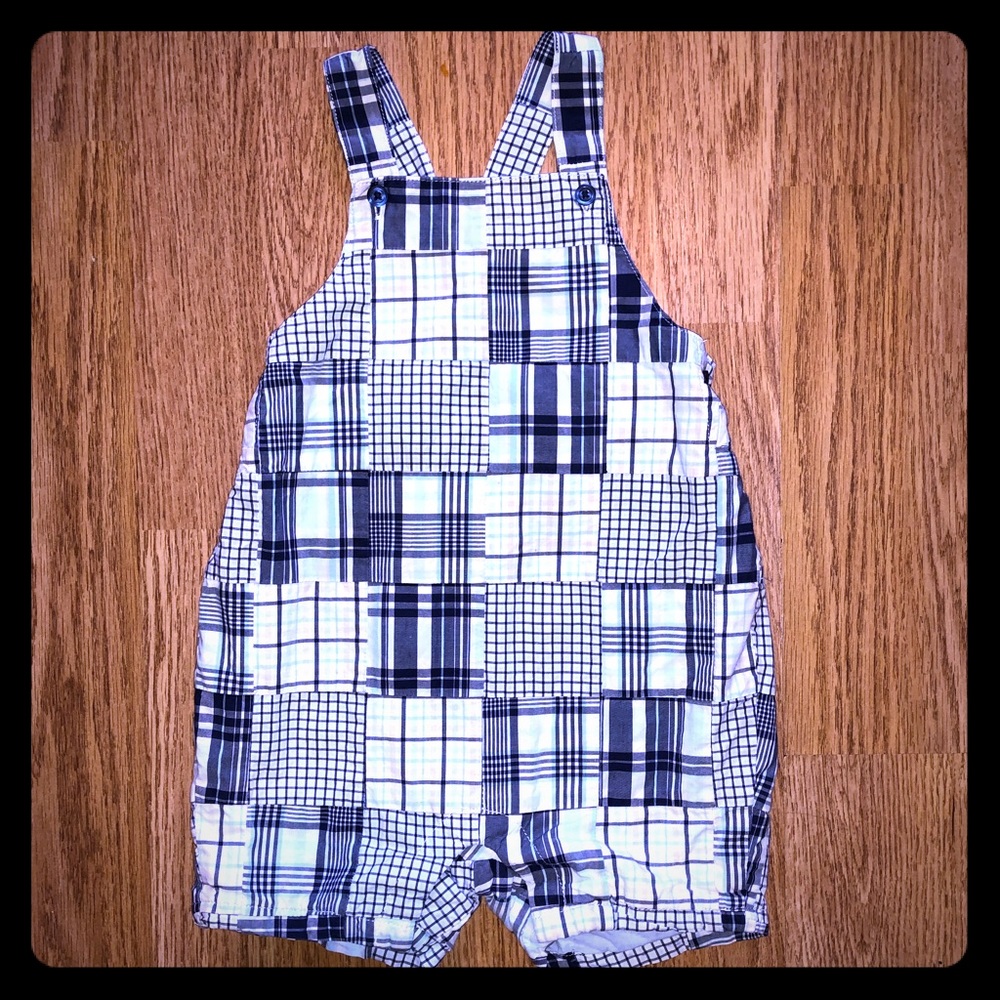 Janie and Jack overall/one piece baby boy outfit